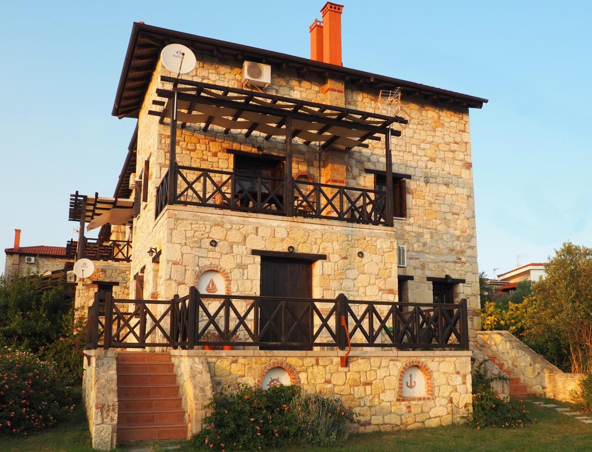 Halkidiki Luxurious Stonehouses Psakoudia Exteriér fotografie